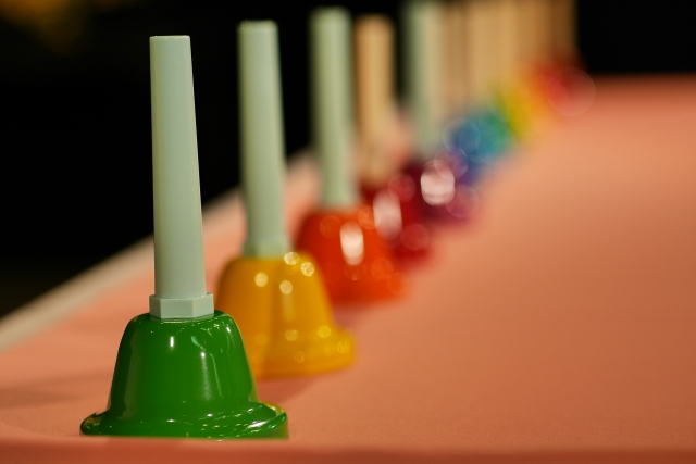 machida_lum's tweet image. 今日はシバヒロ前で #ハンドベル
チーム力や責任感、自信を身につけるプログラムです。
保育園や学校、イベントでの演奏も行っています。