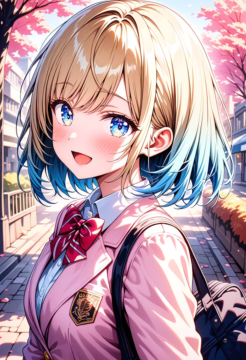 皆さん、おはようございます☀
今日もよろしくお願いします(◍︎ ´꒳` ◍︎)
ピンクにしたら春の世界線になってしまったエレナさんです(›´ω`‹ )
こんな感じで色々と適当にも関わらず、連日👍とRPありがとうございます😊

#AIイラスト︎ 
#DaysAI