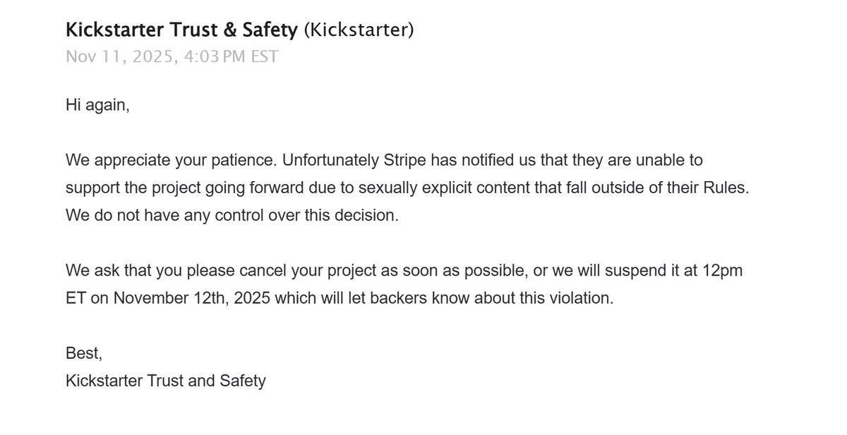I would like to thank everyone for their support for When Days Rewind. However, I regret to inform you that the project will have to be cancelled.   It seems that Kickstarter has no control over this and Stripe do not wish to support such business. I had contacted them to see