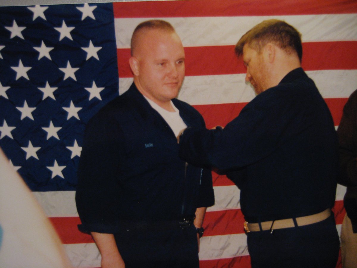 stephsmith0's tweet photo. Happy Veterans Day to the two most influential veterans in my life. Both of these men are my heroes for many reasons. Today, I celebrate all veterans’ service to our country. ❤️💙❤️💙 https://t.co/rxyq4RrBOG