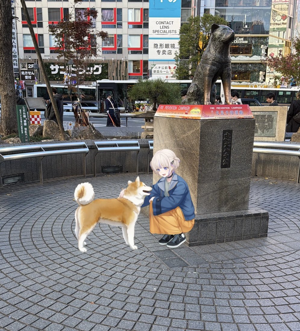 RAGAmuffin0802's tweet image. 渋谷さんぽはここから始めようかな
(ここは鉄板だからポストしますねw)
 #ReGLOSS渋谷さんぽ