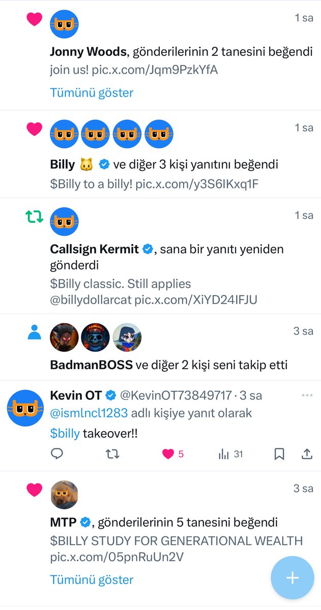 Everyone's profile is amazing like the original billy account 😻 

$BIILY

<a href="/billydollarcat/">Billy 🐱</a> 

#billyiseverywhere