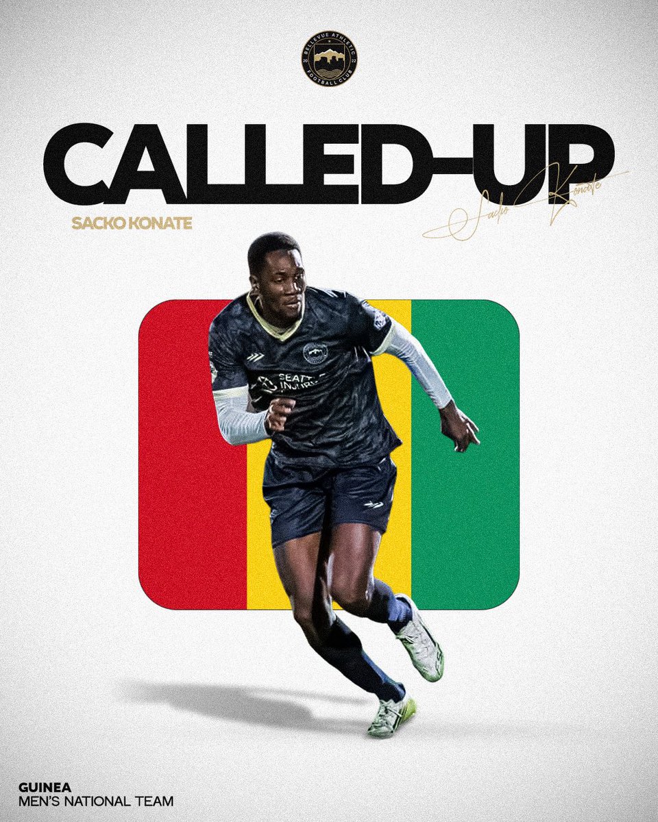 Congratulations Sacko Konate on your first international call up to Guinea!