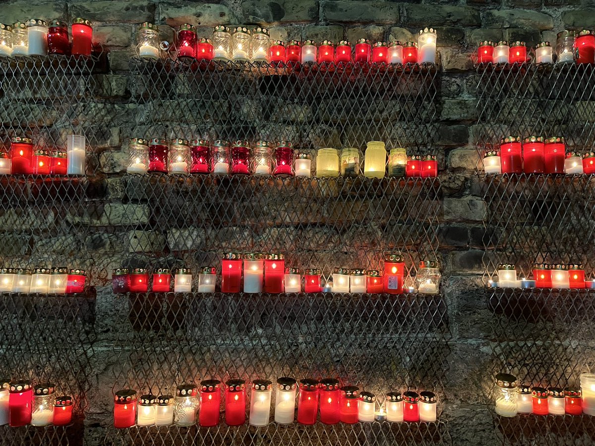 Today is Latvia’s Remembrance Day for those who died fighting for the country’s independence in 1919. The entire city comes out to place candles on the walls of Riga Palace.