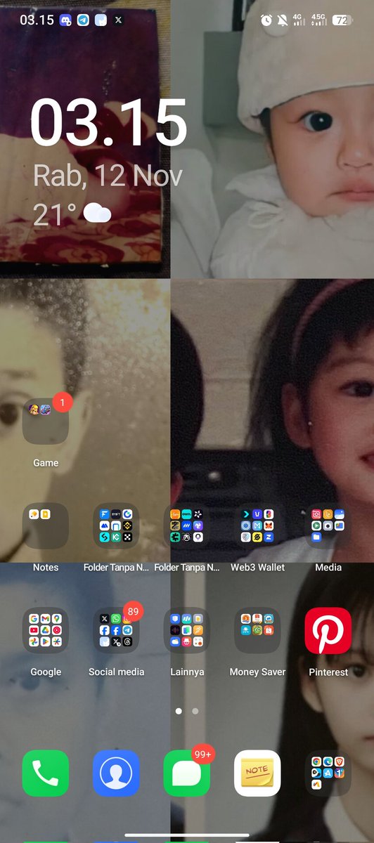 dahlah turu ademnya makin"