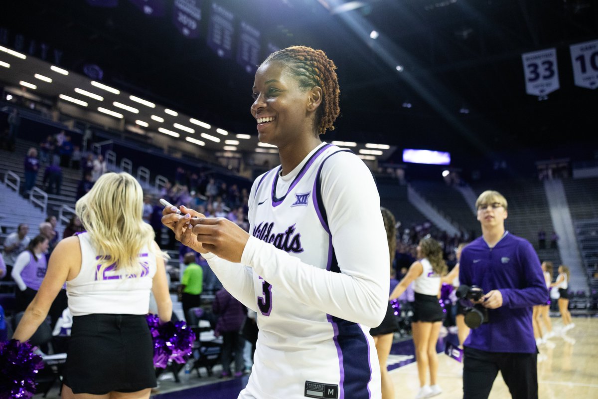 .<a href="/KStateWBB/">K-State Women's Basketball</a> freshman Brandie Harrod has pulled in 13 offensive rebounds this season &amp; is tied for the national lead for total offensive rebounds among freshmen.