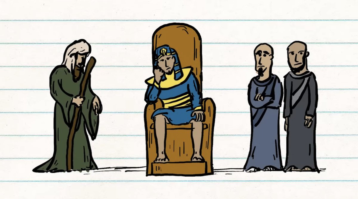 J0SEPHHHHHHH's tweet photo. I was still technically in prison, so I stayed there for a while. But 2 years after the Cup Bearer was released, The pharaoh had some strange dreams that he couldn't understand. So he gathered all of his wise men to interpret it, but none of them could. #hannonp8 https://t.co/PPZI0QOaP8