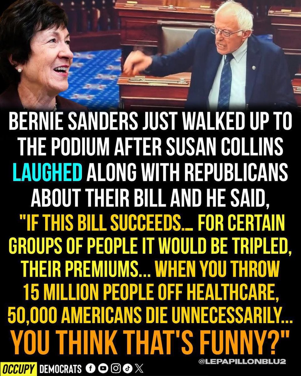 Bernie Sanders. That one voice that always speaks for you - even when the rest of Congress stays silent…