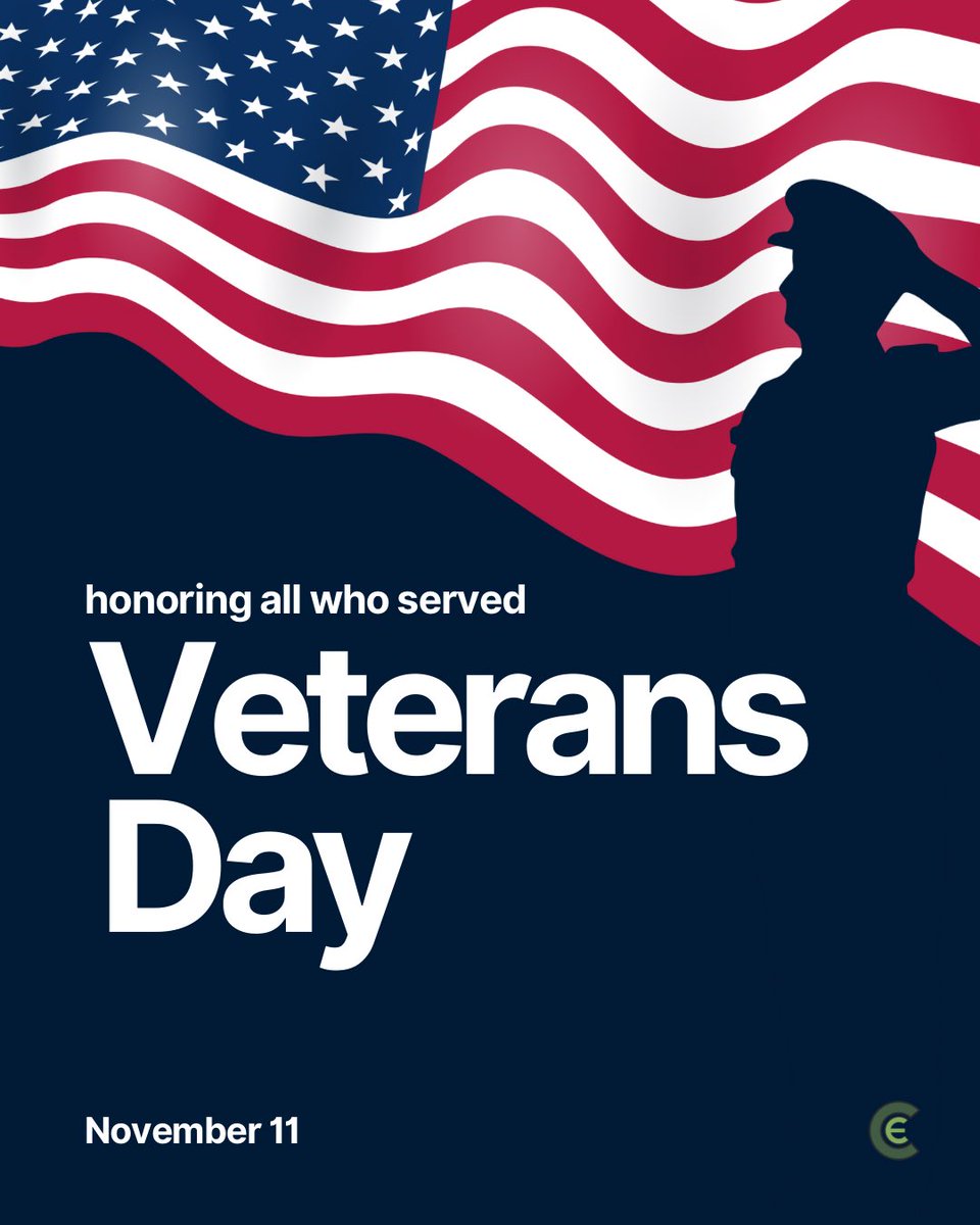 CobaEngineering's tweet image. Thankful to all those who serve. Happy Veterans Day! 🇺🇸