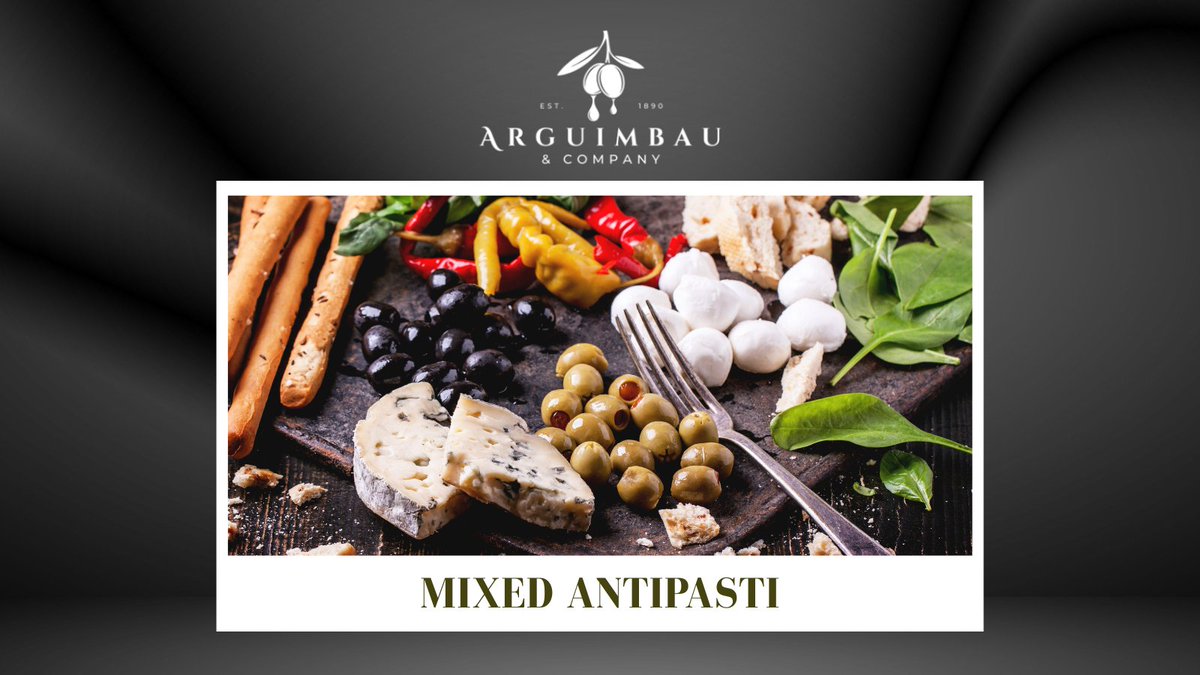 ArguimbauCo's tweet photo. A taste of the Mediterranean in every bite 🌿✨ Our Mixed Antipasti from Arguimbau &amp; Co. brings together olives, peppers, capers, and more—perfect for your next charcuterie or antipasti board.

#SpecialtyFoodAgents #MixedAntipasti #ImportedOliveProducts https://t.co/GAw5jqtF4W
