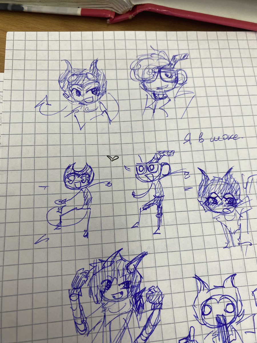 ChifRio's tweet image. скетчи с учебы 
#scetch