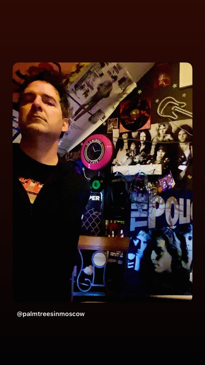 Surrounded by my gear and musical inspirations at my studio in @mtvernon_baltimore

#studioupdate #palmtreesinmoscow #ptim #grungegaze #ptimmusic #baltimoremusicscene #alternativerock #eastcoastrock #newmusicdiscovery #indieartist #chrisfrantz #shoegaze #supportlocalmusicians