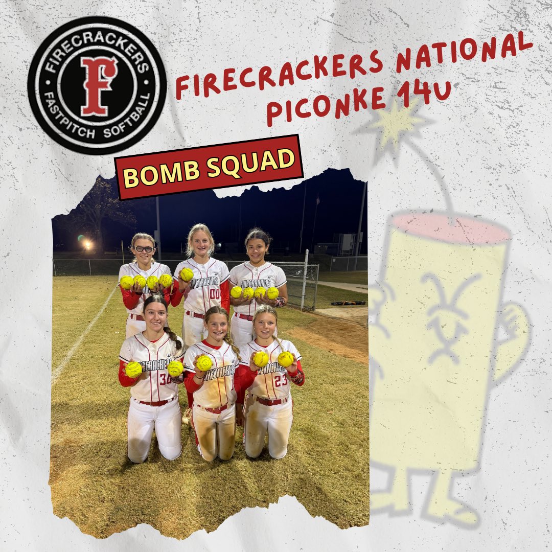 FCNatlPiconke's tweet image. The #BombSquad was busy at Scenic City!

A total of 14 (!!!) HRs left the yard in Chattanooga! Some serious power on display!

@SophiaStubos
@charlotte_stang 
@Maddie_I35 
@sophiekeller30 
@BPiconke01 
@EllaGoike_23 

#FCStrong #softball #fastpitch @ConnectSports_ @FirecrackersMI