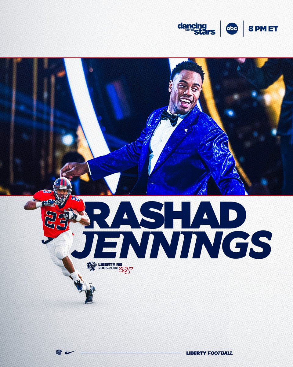 The ballroom’s heating up 🔥🕺

Rashad Jennings returns to the dance floor tonight on Dancing with the Stars!