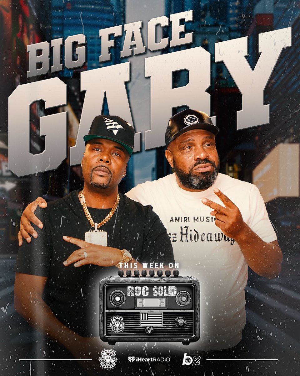 Drinkchamps's tweet photo. 🔥NEW @RocSolidPodcast 
@memphisbleek  🥶 &amp;
#BigFaceGary #Show sit down
for the first time in years
to talk the Roc era. 💎

AUDIO OUT NOW @BlackEffectPods  🔊
THURSDAY On – #YouTube  📺

🏆💪 @Drinkchamps https://t.co/jsToJHDMk5