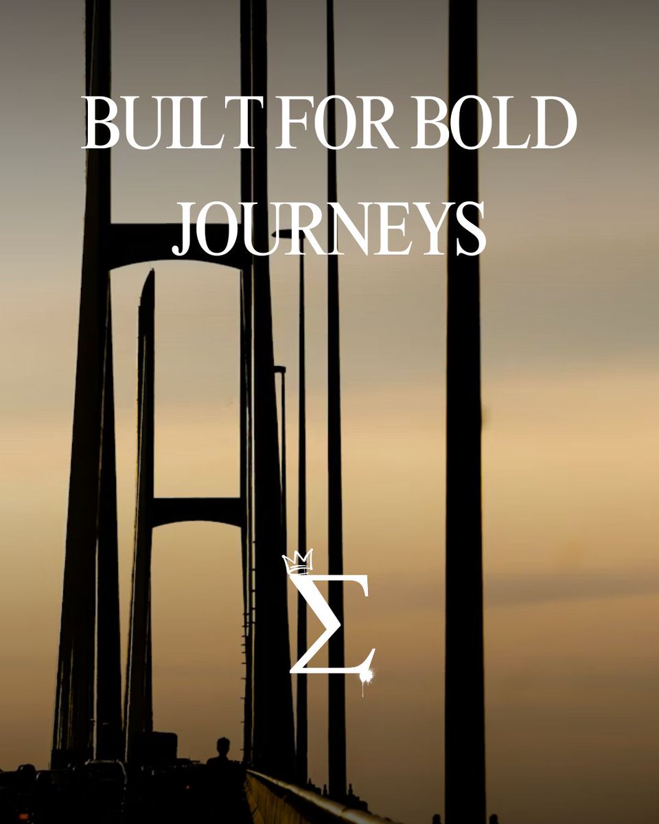SigmaMeUp's tweet image. What if the bridge you’re crossing right now
is leading you to your boldest chapter yet?

Built for brave steps.
Built for bold journeys.

Tag someone chasing their next big leap.⚡️
#MindsetShift #DailyEncouragement