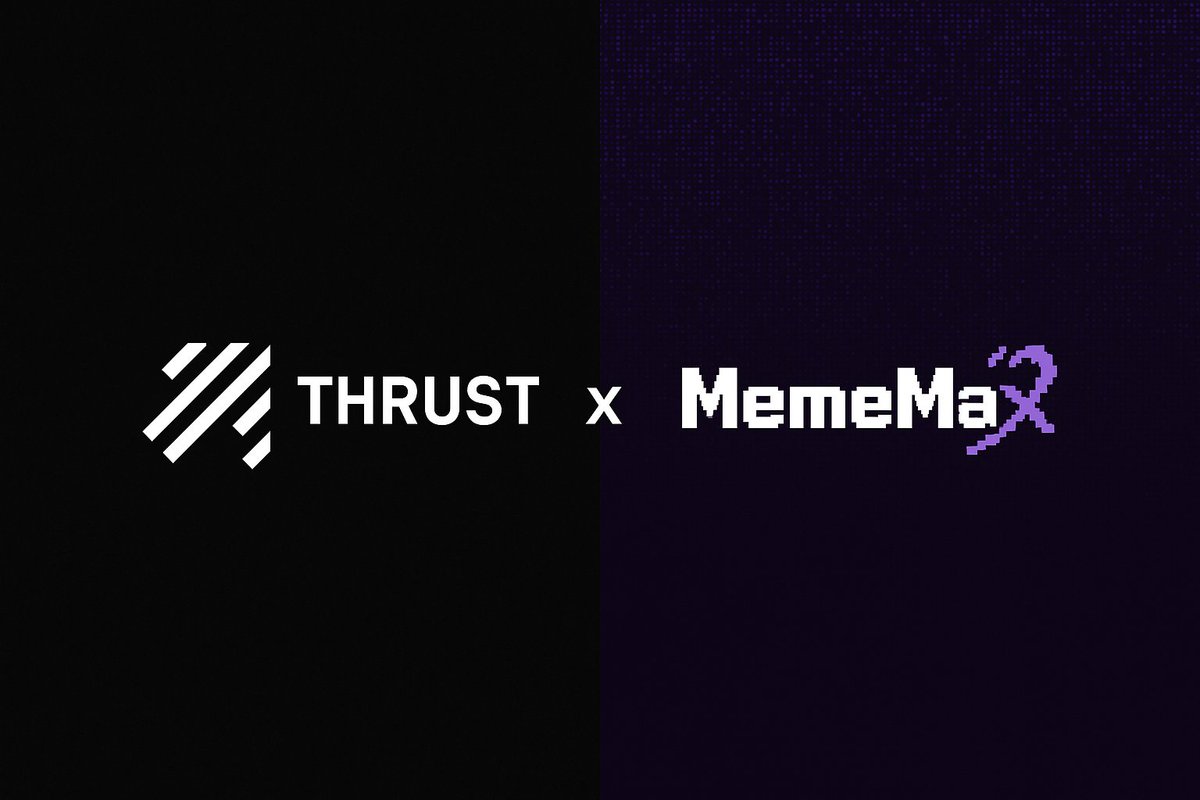 Good evening CT 
    One of those late night thought got me thinking 
Why isn't there a <a href="/thrustdotcom/">Thrust</a> X <a href="/MemeMax_Fi/">MemeMax</a>
Collab yet ?
Two different worlds yet one shared vision.
<a href="/thrustdotcom/">Thrust</a> is redefining how creators launch tokens.
@MemeMaxFi is turning memes into full-blown