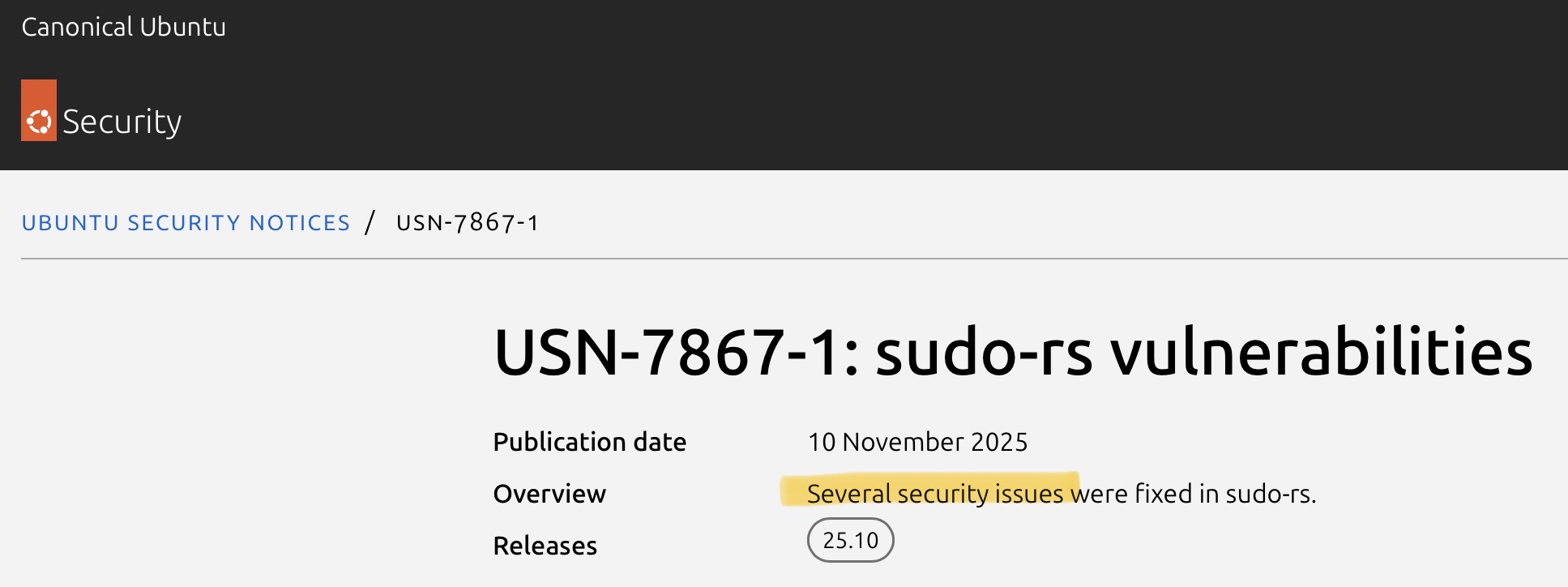 RT Antonio Sarosi: Porting decades old programs to Rust is dumb. They already fixed countless bugs / security issues, spend the time fixing remaining ...