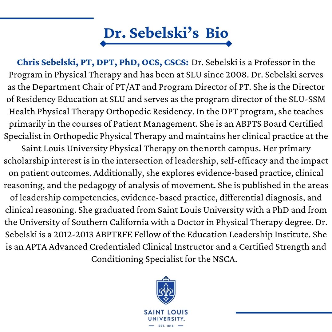 Join us for our webinar Tuesday, November 18, 2025 at 12:00 PM on “Upping the Ante - Challenging the Successful Student” presented by Dr. Chris Sebelski

Click the link below the register:
loom.ly/UHB7hc0
#SLUPT #DCHSlife