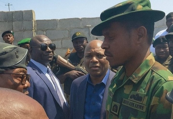 Men of the armed forces or officers of the law represent the sovereignty of a Nation. They represent the nation. There loyalty is first to nation and not personalities. Abuse of a fully kitted commissioned officer is an abuse on the Nation.