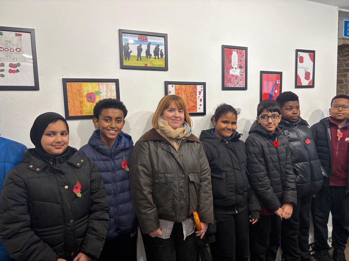 LHConceptual's tweet photo. Today’s trip to Battersea Park with my Y6 classes @heathmereschool to see their artworks at the Remembrance Day Art Exhibition at the 
@PumpHouseGal hosted by 
@Enable_Events 🎨

#everychildisanartist https://t.co/oMEB3JqU9E