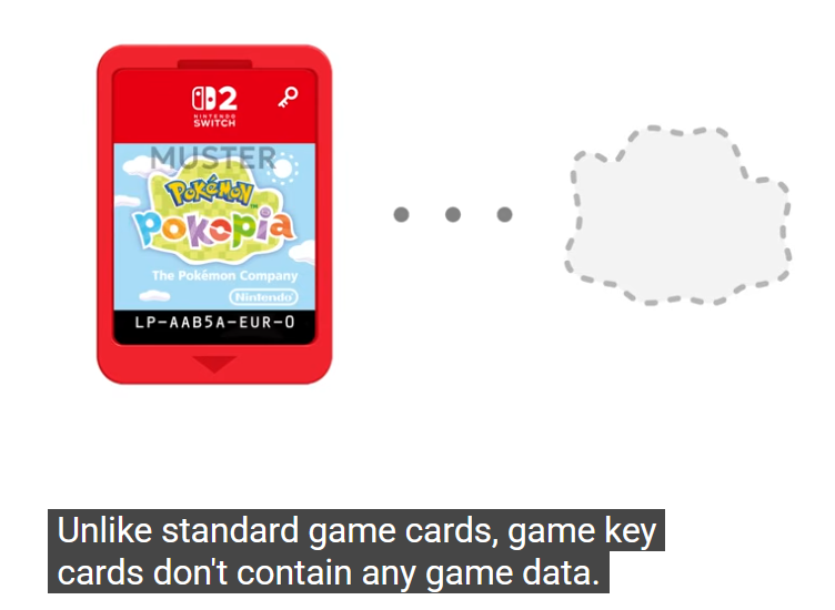 IP like Pokemon getting the game-key card treatment sure is an extra bummer. Different companies involved with this release, yes, but you would expect that a series so closely associated with Nintendo would be taken care of better. Any chance they just plugged the logo and it