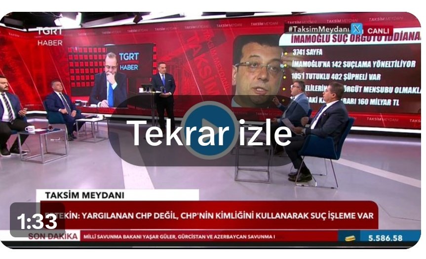 TGRT nin savcı,başsavcı ve mahkeme başkanı hükmü vermiş 😂bu ne acele