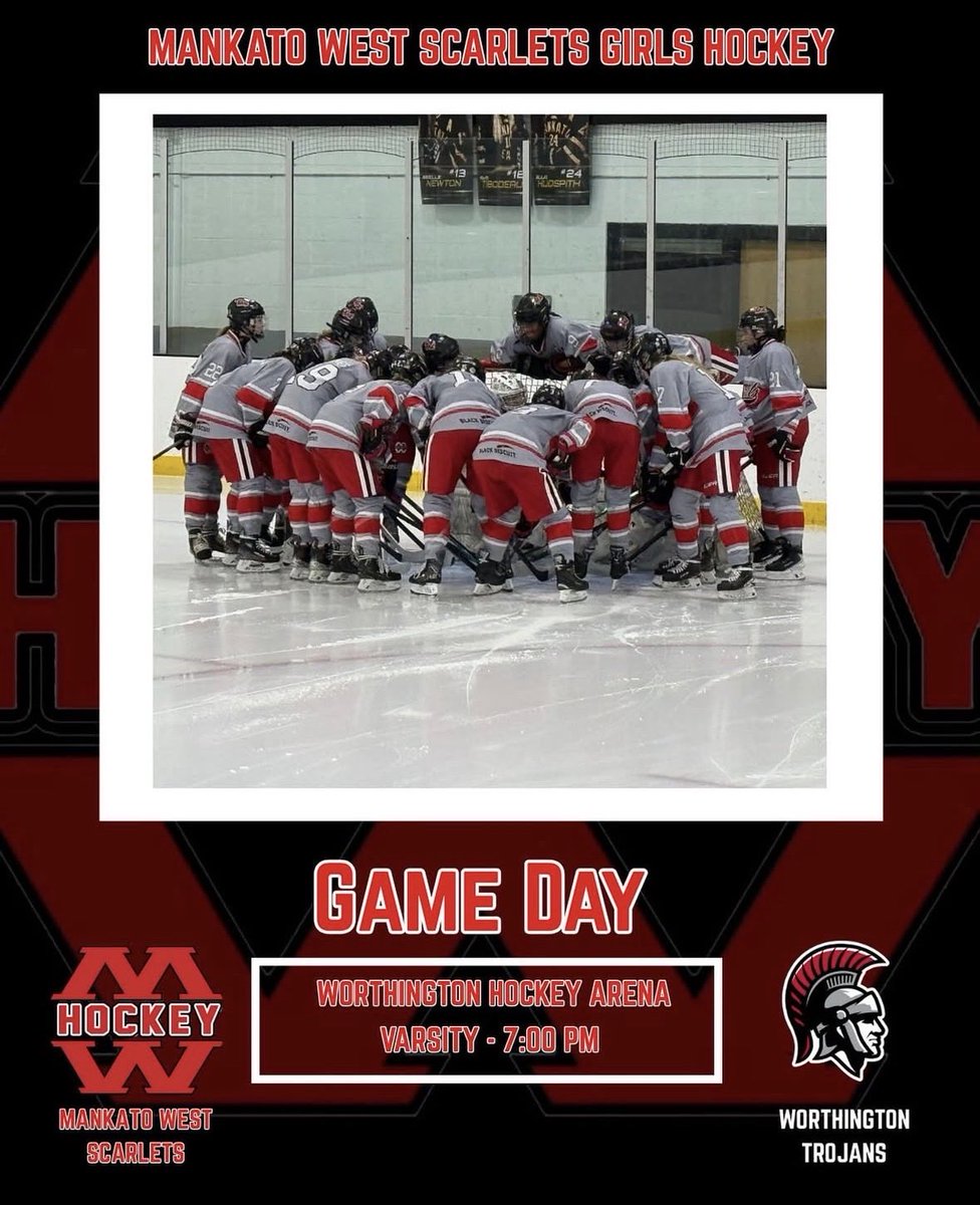 Mankato West Girls Hockey Club tweet media