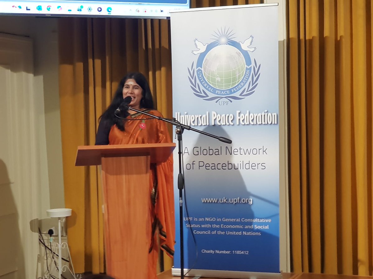 ukUPF's tweet image. International Association of Arts and Culture for Peace (#IAACP) &apos;Leading Through Stories: Creativity and Culture for Global Impact&apos; organised by  Dr Sangita Swechcha, Chair of IAACP-UK, 11 November 2025 at Universal Peace Federation – UK, 43 Lancaster Gate, London W2 3NA. See…