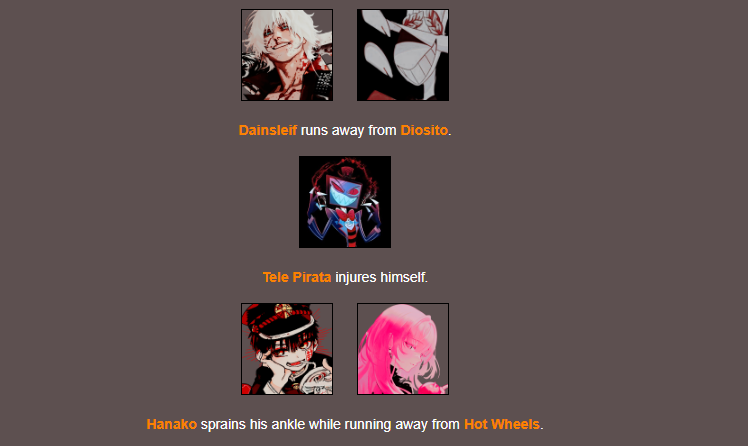 pivmester's tweet image. ㅤ
YO TAMBIÉN HUIRÍA DE DIOS, 𝗗𝗔𝗜𝗡𝗦𝗟𝗘𝗜𝗙. SUERTE ESCAPANDO.

A LA 𝗧𝗘𝗟𝗘 SE LE HA RAYADO LA PANTALLA.

𝗛𝗔𝗡𝗔𝗞𝗢 SE TORCIÓ EL TOBILLO HUYENDO DE LA MINUSVÁLIDA..................
ㅤ