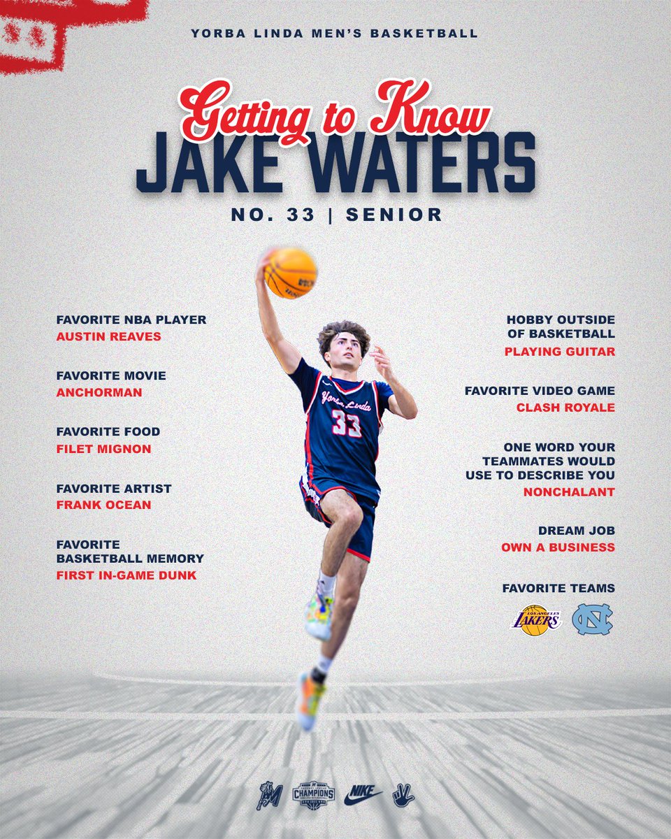 Getting to know 𝗝𝗮𝗸𝗲 𝗪𝗮𝘁𝗲𝗿𝘀 🏀

#GoMustangs