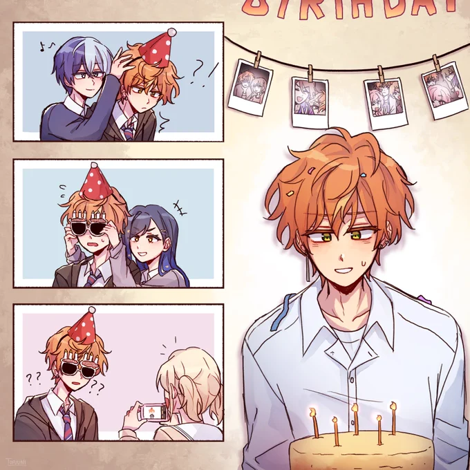 akito birthday !! 17 for the 3rd time #prsk_FA #東雲彰人誕生祭2025 
