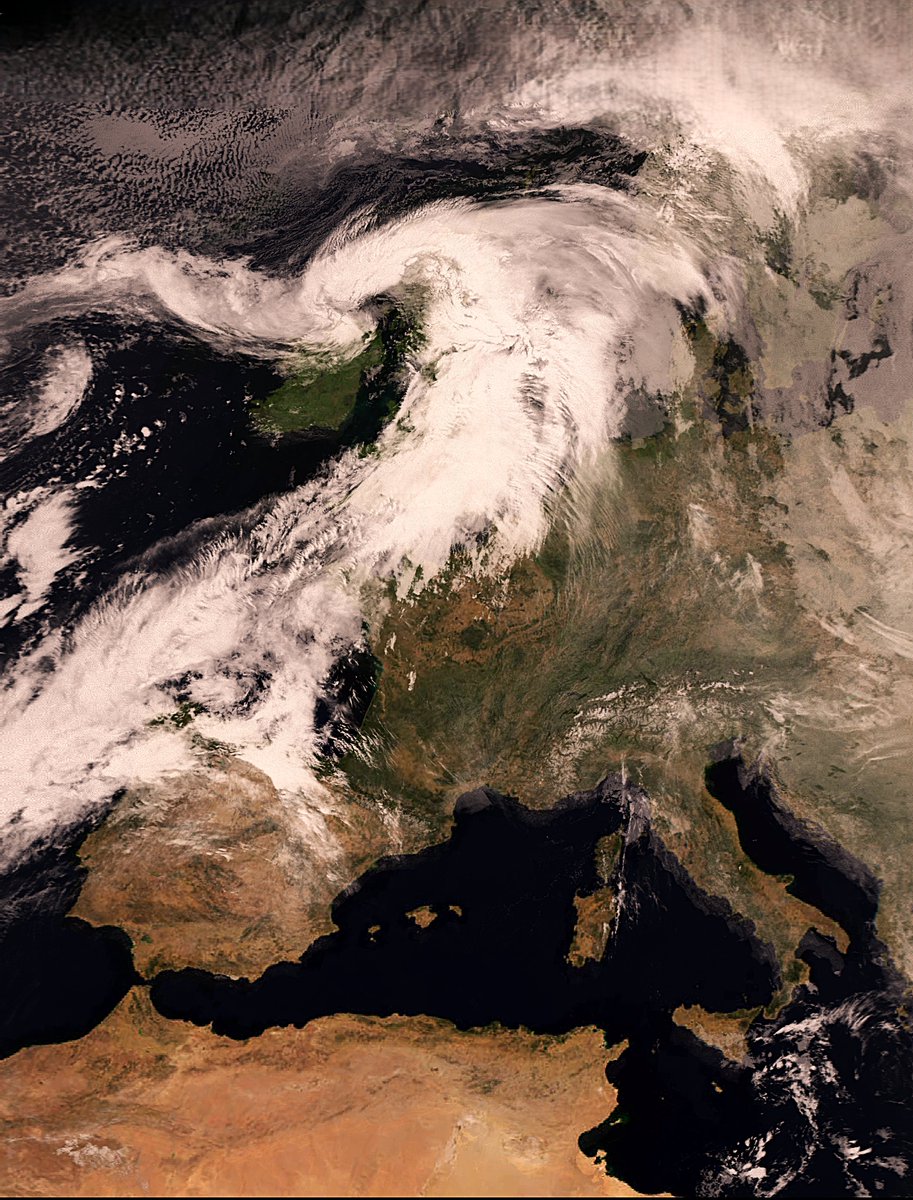 Rommelaar12's tweet image. High west pass of the Meteor MN 2-3 lrpt this evening 11-11-2025