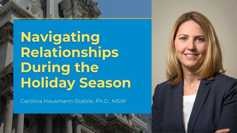 Many experience difficult situations over the holidays - estranged relationships, personal disappointments, loss, and grief. Here are tips to prepare for this time healthymindsphilly.org/blog/navigatin…