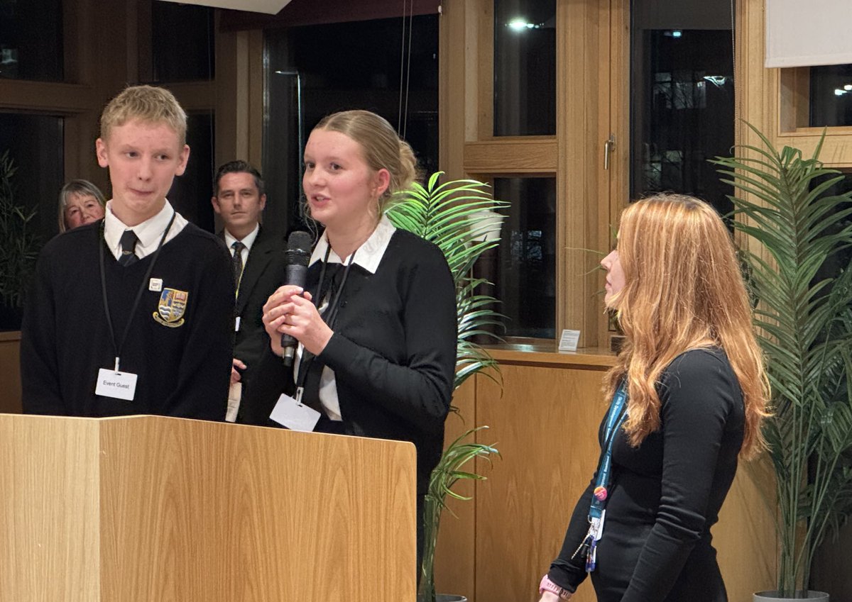 skillsdevscot's tweet image. Scottish Careers Week comes to the @ScotParl! Well done to the young people who spoke with MSPs and stakeholders about their career ambitions. Thanks to @GlasgowPam and @djohnsonmsp for sponsoring this evening’s reception - and to the many #ScotCareersWeek25 partners