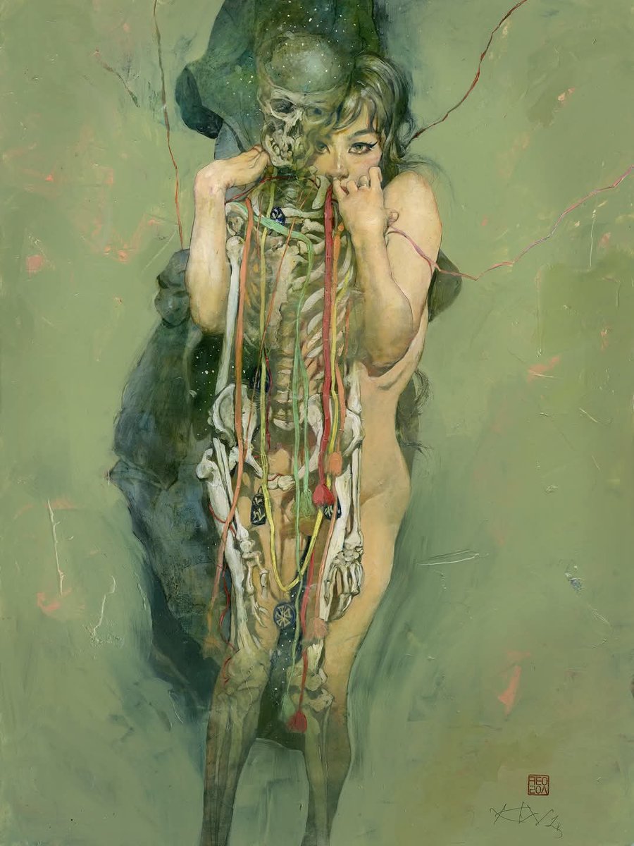 Of All Things, 2025, by Kent Williams