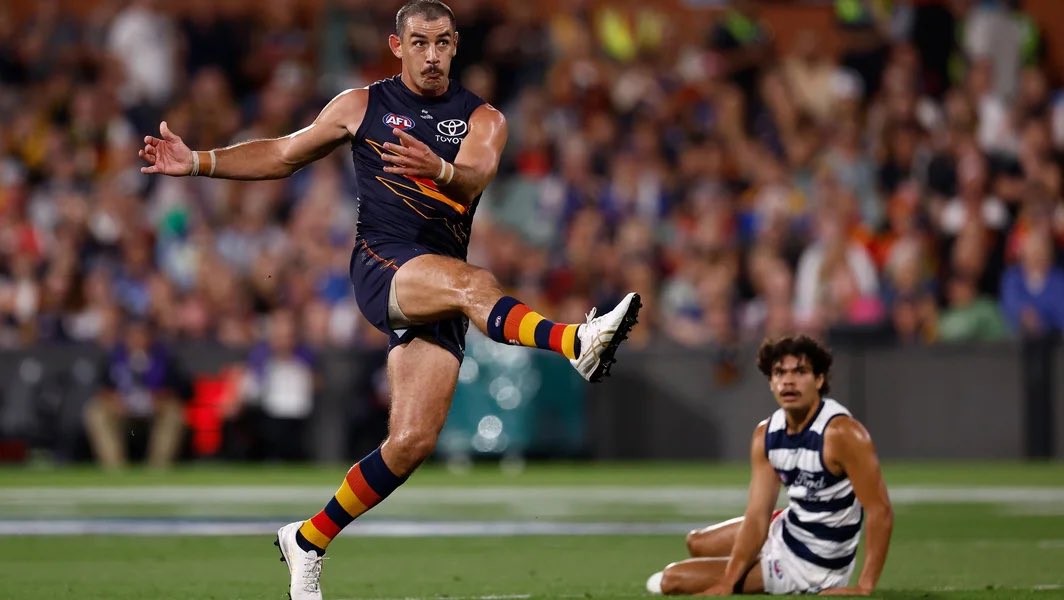 ProperCrowsPod's tweet image. The Gather Round fixture is to be released today.

We’re hearing rumours that the Crows will be taking on the Blues to open up the Festival of Footy.

Who would you like to see us play?