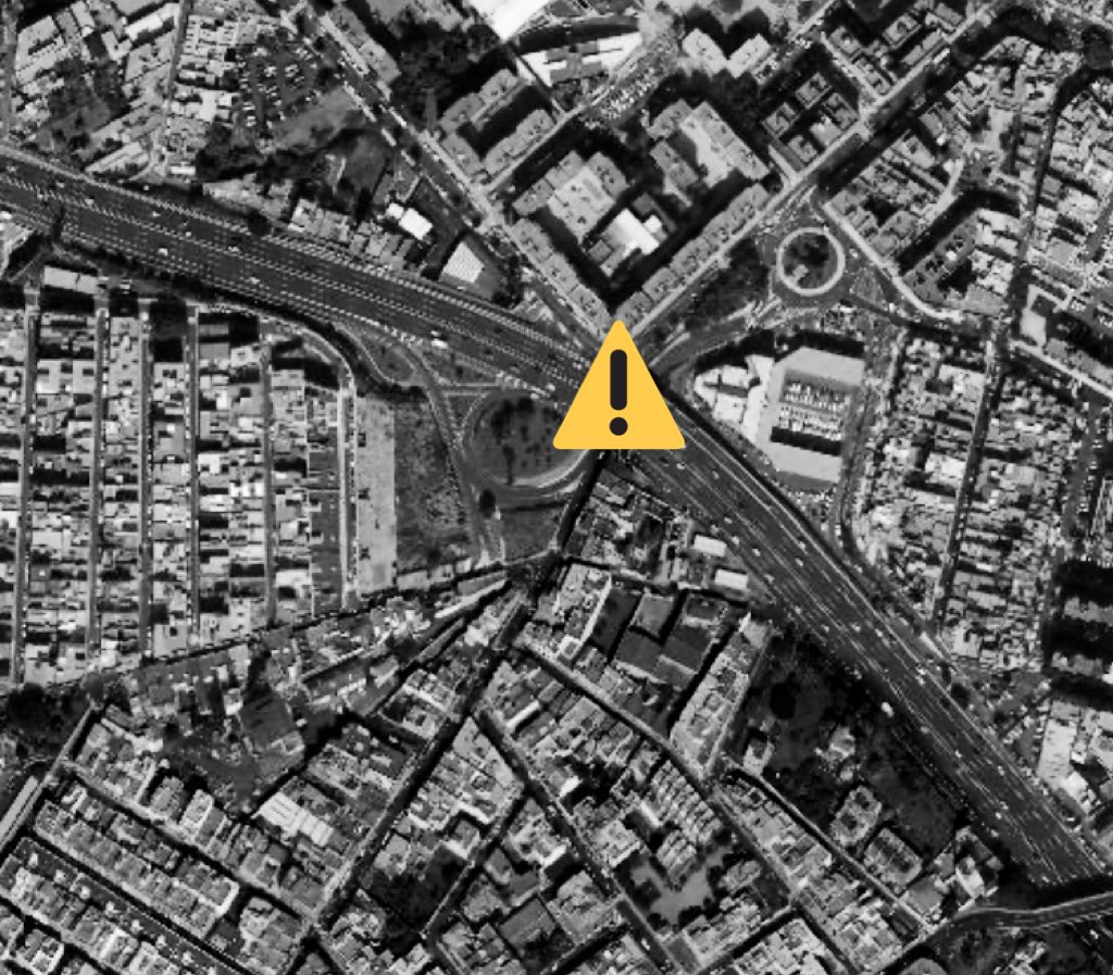 ⚠️ Mucha precaución en la curva del kilómetro 10 de la TF-5 (zona de San Benito). 

No recomendamos circular a más de 90 km/h y con LLUVIAS 🌧 aqui 📍