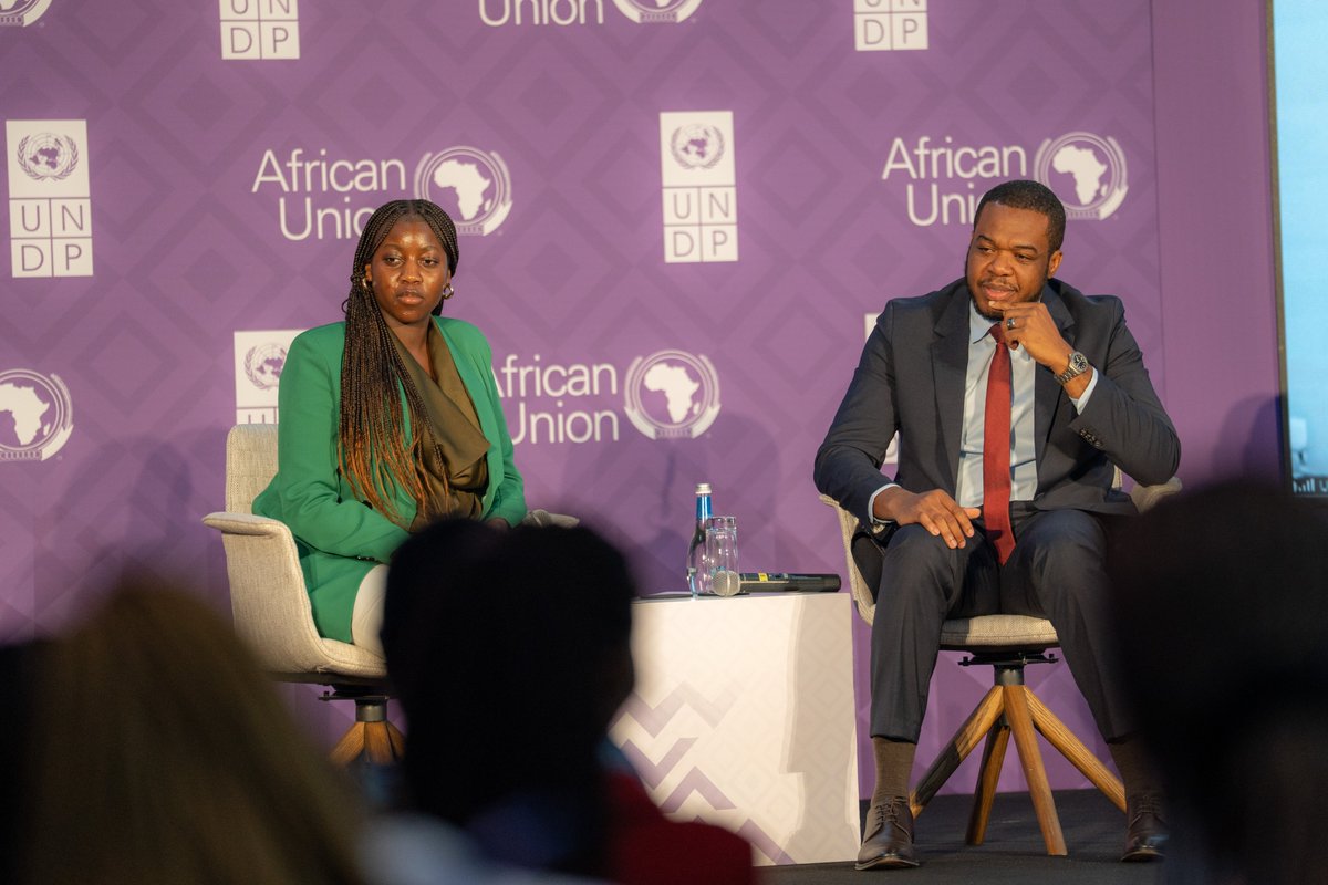 UNDPAfrica's tweet photo. Today’s exchange w/ @HannaTetteh, moderated by @jmartyns &amp; #AfYWL fellow @AkinyiAgutu focused on how decisions are made inside complex institutions, where timing, information &amp; coordination matter.

💬 The one who understands the process shapes the outcome.

#AfricanWomenLead https://t.co/ZiF0vj8ijW