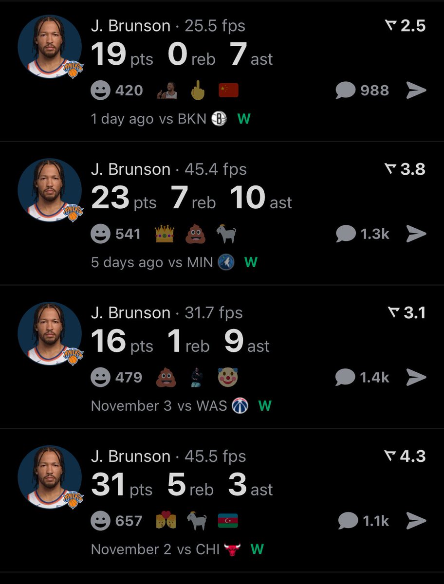 I for one am so happy Brunson can do this and we can still win by 20. I genuinely prayed for times like this.

He’s already waxed all the “best guards in the East” in the playoffs so it literally doesn’t matter until something changes in that aspect.