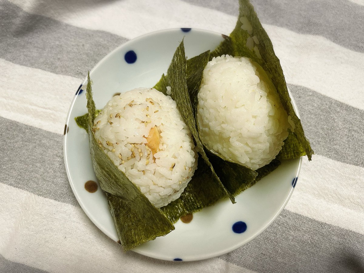 おはようございます☀️
今日のおにぎり🍙
梅干しとごま鮭

#OnigiriAction