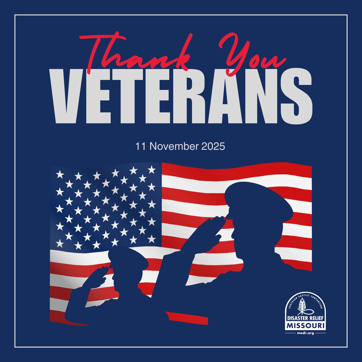 Today, we pause to honor the brave men and women who have served our nation with courage and sacrifice. Your dedication to protecting our freedoms inspires us every day.
From all of us at MODR, thank you for your service and for the example you set of selflessness and strength.
