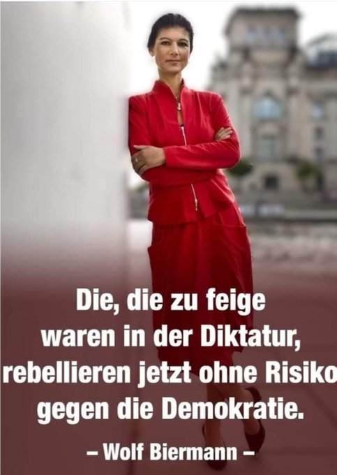 <a href="/vic_010100/">Vic</a> Manchmal überholen die Geschehnisse selbst die eigenen Schwurbler. Sie hat gekniffen.