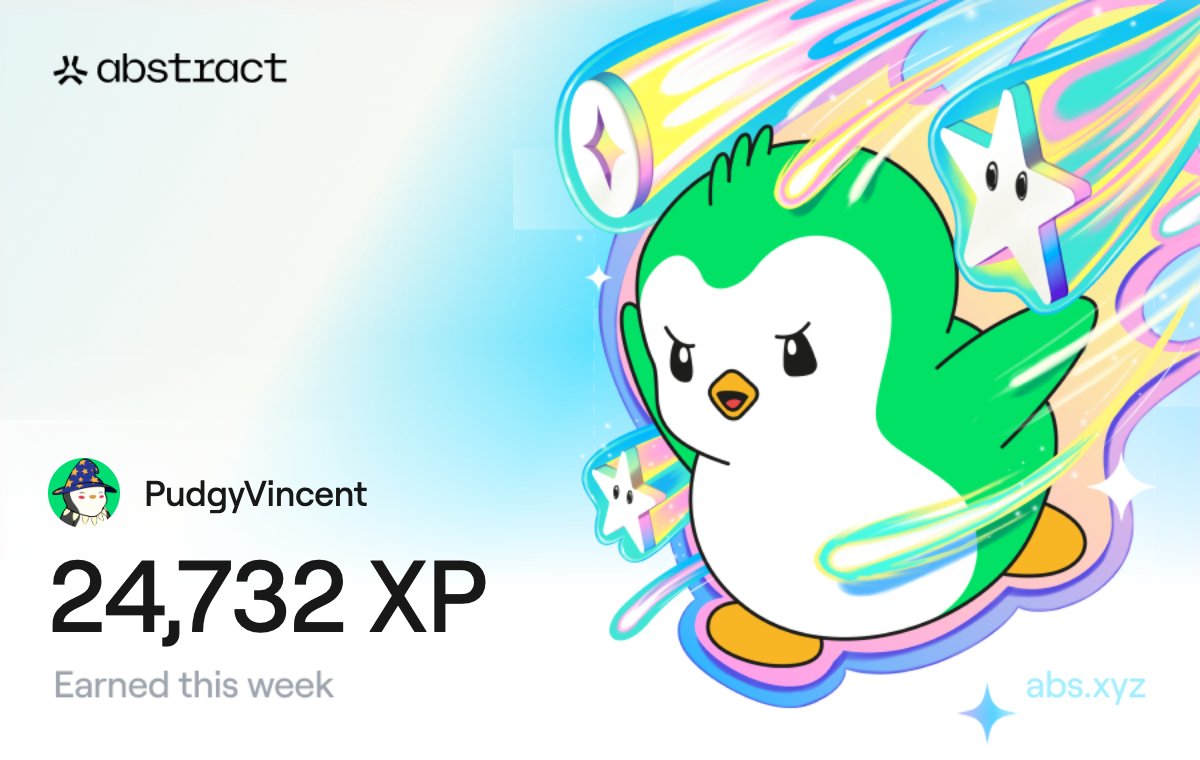 Love this new <a href="/AbstractChain/">Abstract</a> XP share feature!