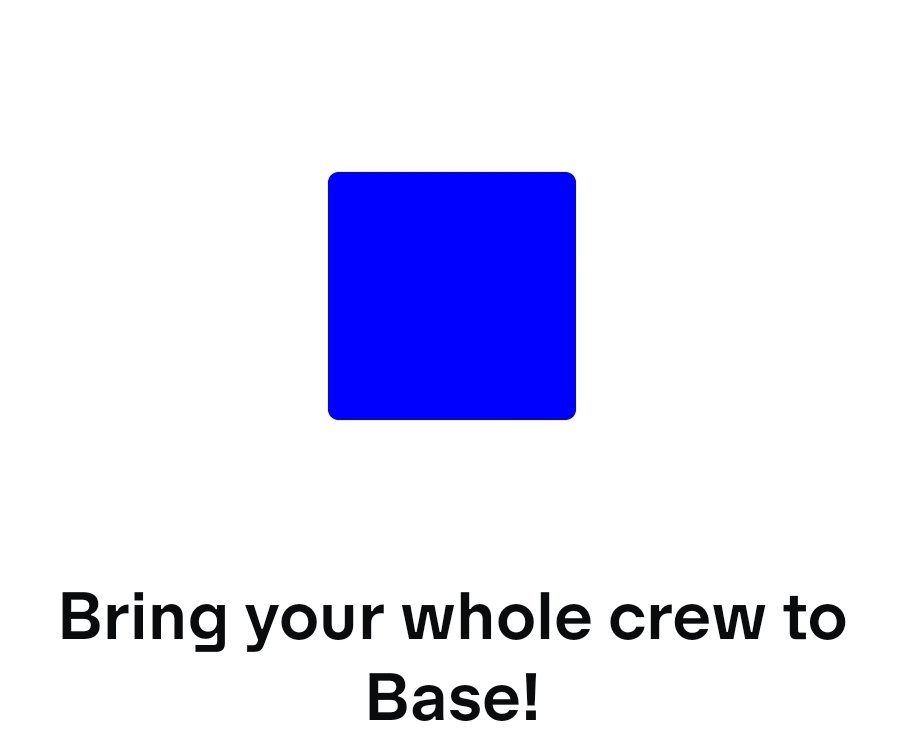 base.app/beta/GPHR1L8P

Baseapp invite code for the first 5 people....

More code dropping soon