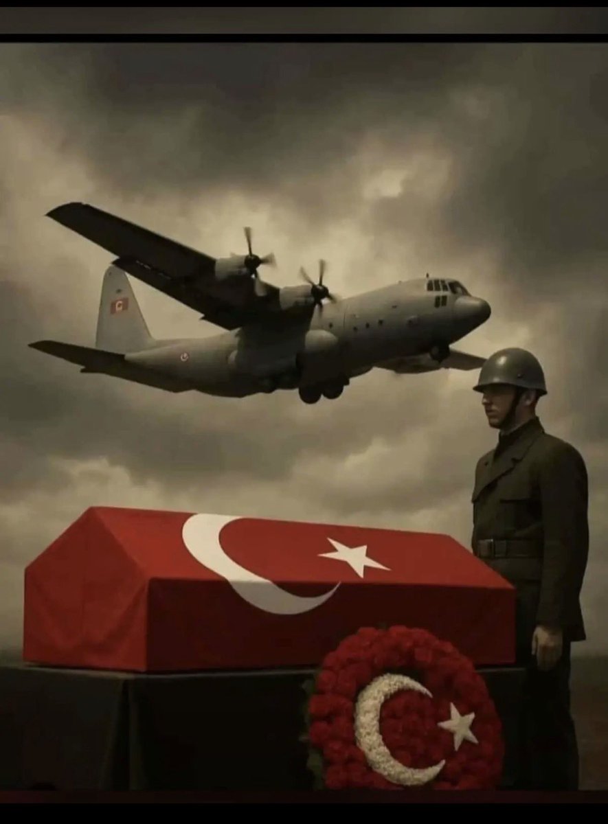 TasAltas63's tweet photo. Azerbaycan’dan Türkiye’ye dönerken askeri uçağın düşmesi neticesinde hayatını kaybeden 
Mehmetçiklerimize Allah’tan rahmet diliyorum ..
Ruhları şad. Mekanları cennet olsun.

🇹🇷 milletimizin başı sağ olsun https://t.co/gKbOS9gPiy