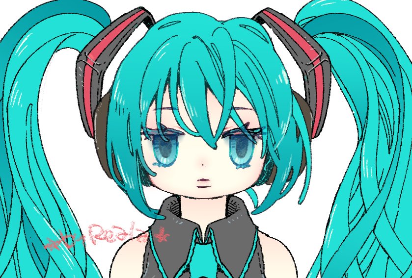 初音ミク 「朝ミク タブメイトを導入したんだけど、自分的一番使いやすいQボタンの割り当てで内」|りあら＠移住9年生！のイラスト