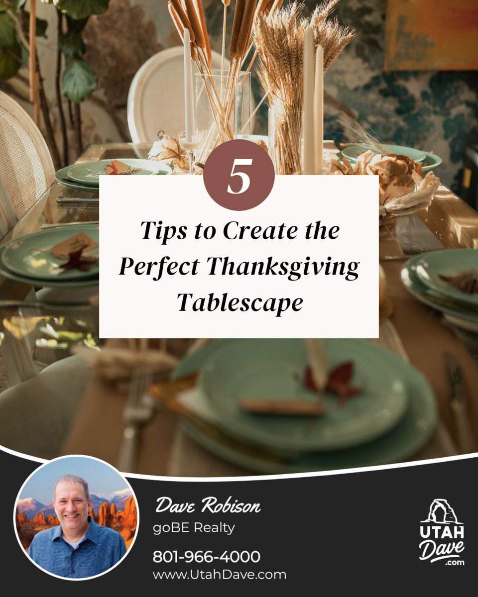 Hosting Thanksgiving this year? Here are 5 simple table styling tips to make your gathering feel extra special (without breaking the bank):

✨ Layer your linens
✨ Mix and match
✨ Go natural
✨ Candlelight matters
✨ Personal touches

#thanksgivingdecor #holidayhosting