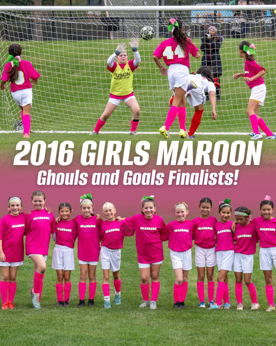 FusionSC's tweet image. WAY TO GO for our Fusion teams that competed in the Ghouls and Goals Tournament 2025! 👻 Check out some of our amazing finalists!! 🏆 #PowerofFusion #SoccerTournament