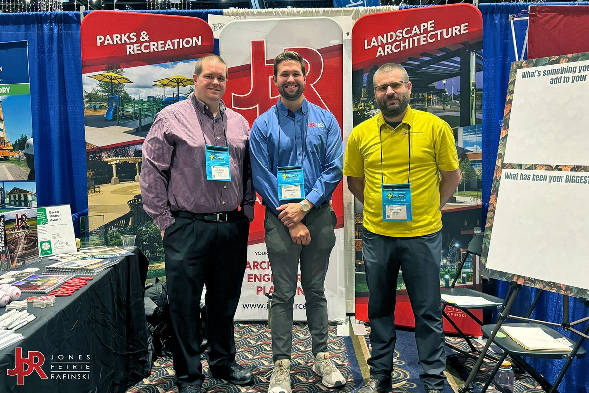 JPR1Source's tweet image. JPR is at the 2025 IPRA Conference in Muncie this week! Stop by and meet Josh, Cam, and Nathan - our team is excited to connect with you and talk all things parks, recreation, and community design! #ComeSayHi #IPRAConference #IndianaParksAndRec #LandscapeArchitecture